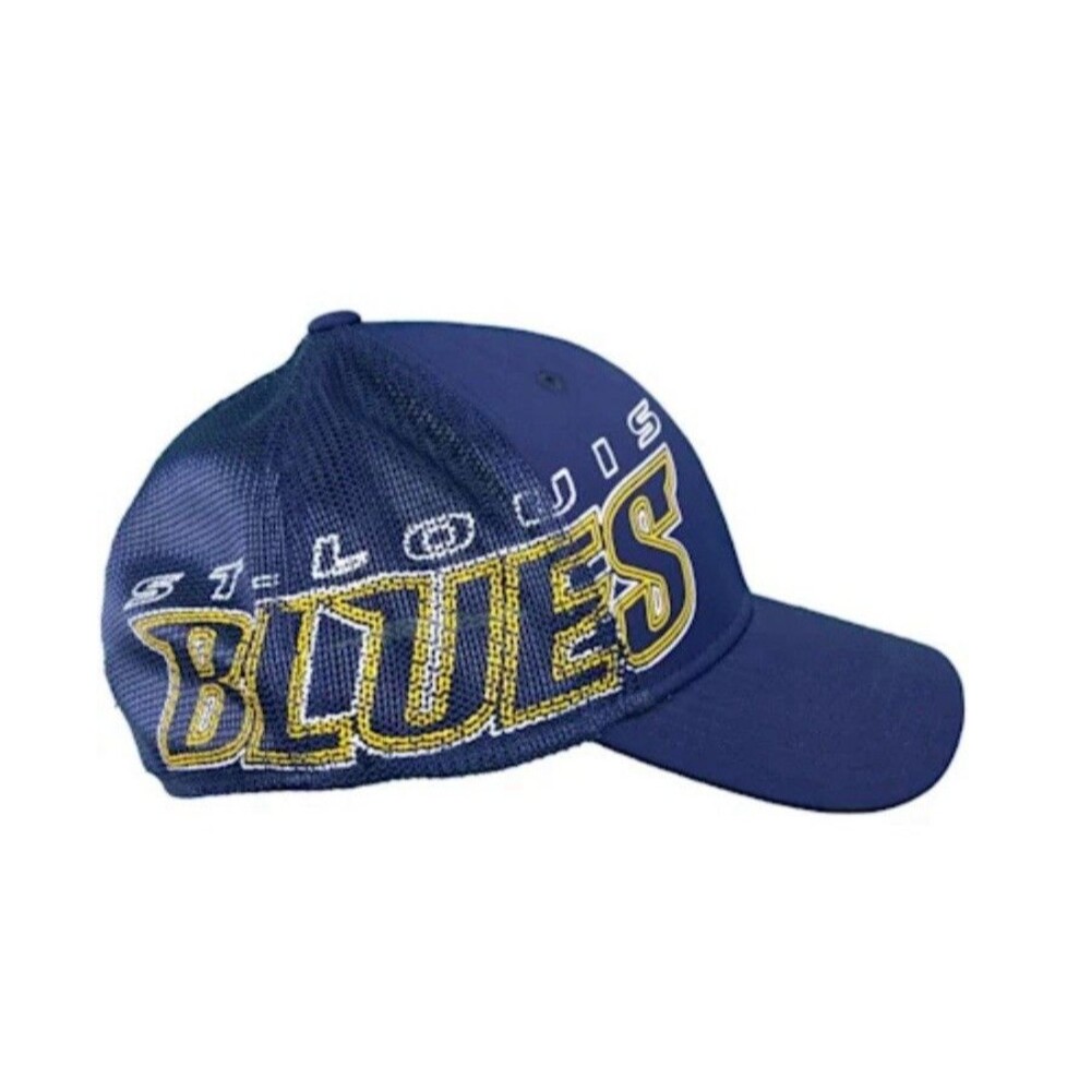 Reebok St. Louis Blues Meshback Hat Cap Hockey NHL Size Small/Medium